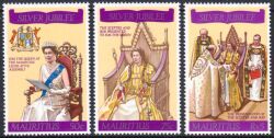 Mauritius 1977  25 Jahre Regentschaftvon Königin Elisabeth II.