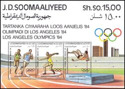 Somalia 1984  Olympische Sommerspiele in Los Angeles