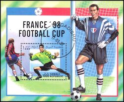 Somalia 1997  Fuball-Weltmeisterschaft in Frankreich
