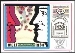 1983  Weltkommunikationsjahr - MaxiCard