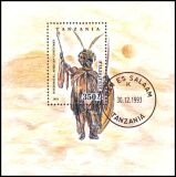 Tansania 1993  Trachten der Stämme und Regionen