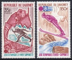 Dahomey 1972  Olympische Winterspiele in Sapporo