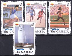 Gambia 1990  Olympische Sommerspiele 1992 in Barcelona