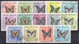 Guinea 1963  Freimarken: Schmetterlinge