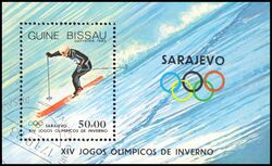 Guinea-Bissau 1983  Olympische Winterspiele 1984 in Sarajevo