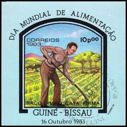 Guinea-Bissau 1983  Welternährungstag