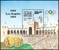 Guinea-Bissau 1983  Olympische Sommerspiele 1936 in Los Angeles
