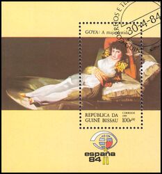 Guinea-Bissau 1984  Intern. Briefmarkenausstellung ESPANA 84
