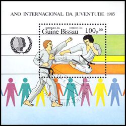 Guinea-Bissau 1985  Internationales Jahr der Jugend
