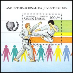 Guinea-Bissau 1985  Internationales Jahr der Jugend