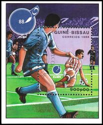 Guinea-Bissau 1988  Fuball-Europameisterschaft in Deutschland