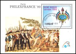 Guinea-Bissau 1989  200. Jahrestag der Französischen Revolution