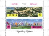 Liberia 1971  Olympische Sommerspiele 1972 in München