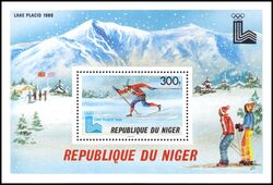 Niger 1979  Olympische Winterspiele 1980 in Lake Placid