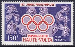 Obervolta 1971  Vorolympisches Jahr