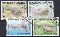 Togo 1984  Weltweiter Naturschutz WWF: Wildtiere