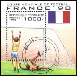 Togo 1996  Fußball-Weltmeisterschaft in Frankreich