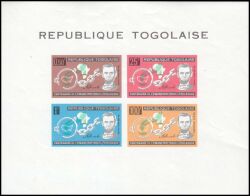 Togo 1963  100. Jahrestag der Aufhebung der Sklaverei