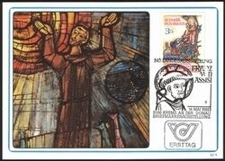 1982  800 Jahre Franz von Assisi - MaxiCard