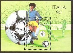 Laos 1990  Fuball-Weltmeisterschaft in Italien