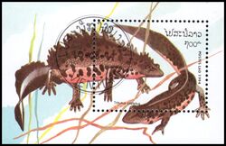 Laos 1994  Reptilien und Amphibien