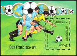 Laos 1993  Fuball-Weltmeisterschaft in der USA