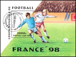 Laos 1997  Fußball-Weltmeisterschaft 1998 in Frankreich