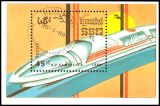Kambodscha 1989  Schienenfahrzeuge