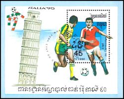 Kambodscha 1990  Fußball-Weltmeisterschaft in Italien