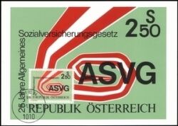 1981  25 Jahre ASVG - MaxiCard