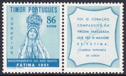 Timor 1951  Abschlu des Heiligen Jahres in Fatima