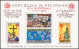 Philippinen 1976  200 Jahre Unabhängigkeit der USA