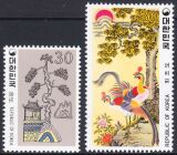 Korea-Süd 1980  Volkstümliche Malerei (IV)