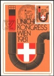 1981  UNICHAL-Kongreß Wien 1981 - MaxiCard