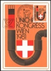 1981  UNICHAL-Kongre Wien 1981 - MaxiCard