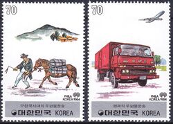 Korea-Sd 1983  100 Jahre koreanische Post