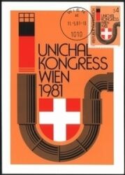 1981  UNICHAL-Kongreß Wien 1981 - MaxiCard