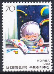 Korea-Sd 1983  Woche der Philatelie