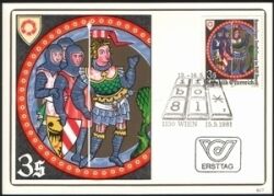1981  Kuenringer-Ausstellung - MaxiCard