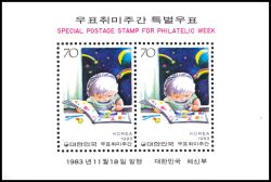 Korea-Sd 1983  Woche der Philatelie