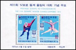 Korea-Süd 1972  Olympische Winterspiele in Sapporo