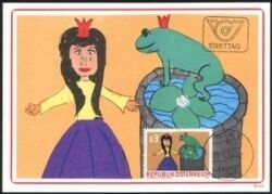 1981  Kindermarke - Froschkönig - MaxiCard