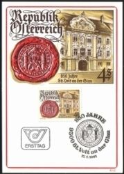 1981  Stadt St. Veit an der Glan - MaxiCard