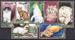 Mongolei 1991  Katzen