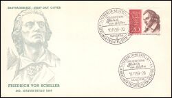 1959  200. Geburtstag von Friedrich von Schiller