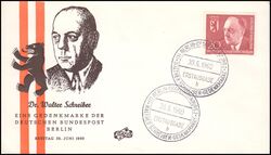 1960  2. Todestag von Dr. Walter Schreiber