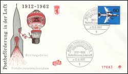 1962  50 Jahre Luftpostbeförderung