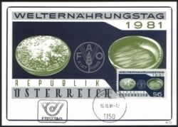 1981  Welternhrungstag - MaxiCard