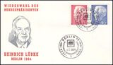 1964  Wiederwahl des Bundesprsidenten Heinrich Lbke