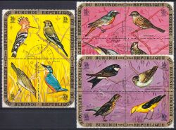 Burundi 1971  Flugpost: Vögel